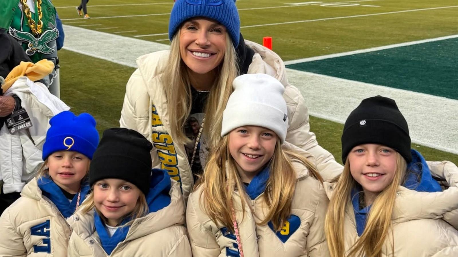 PHOTO: In this image posted to her Instagram account, Kelly Stafford is shown with her children.