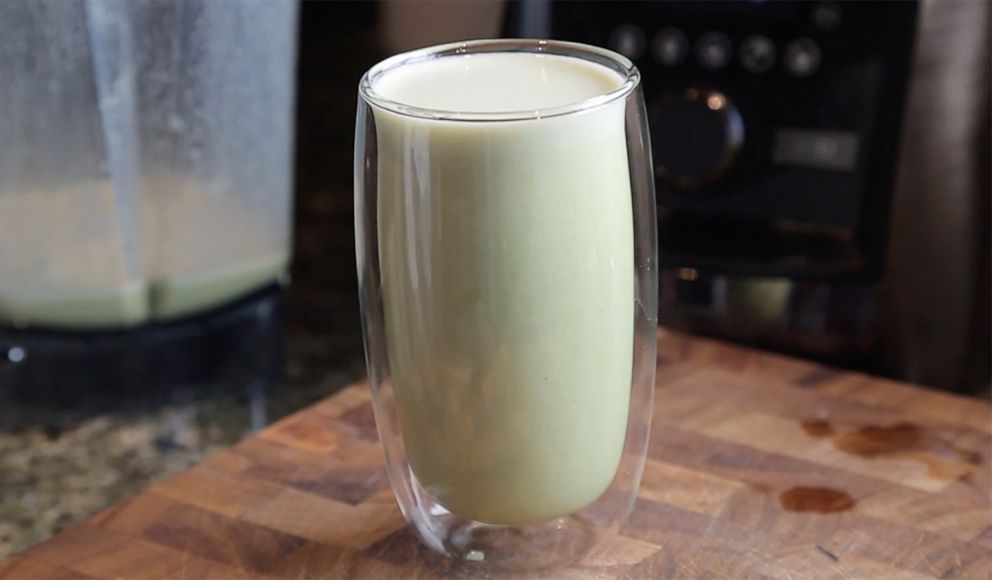 PHOTO: The green ginger smoothie combines the Fab Four: protein, fat, fiber, and greens.

