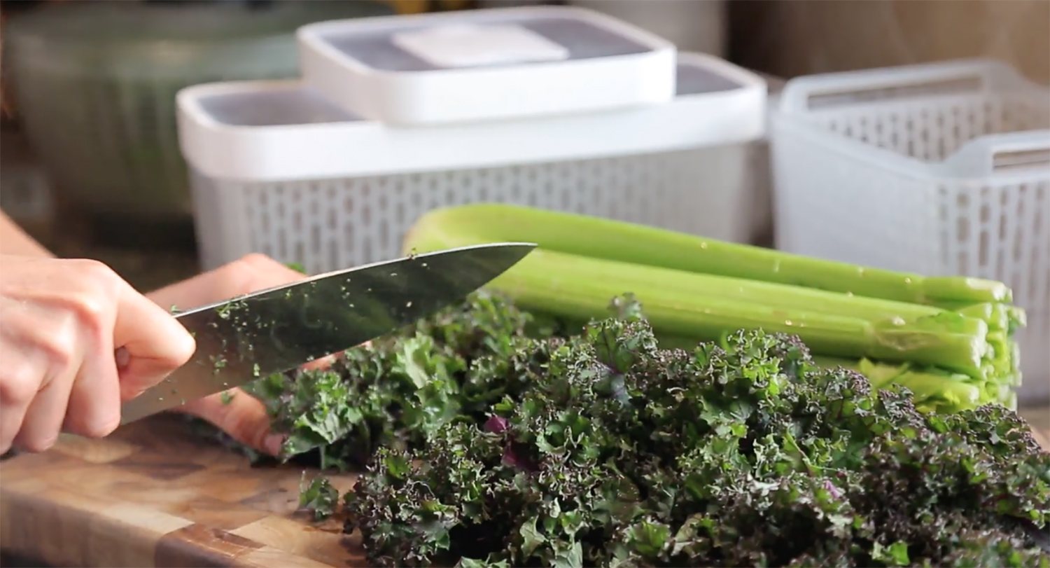 PHOTO: Use a carbon filter container to keep your fresh produce from going bad.