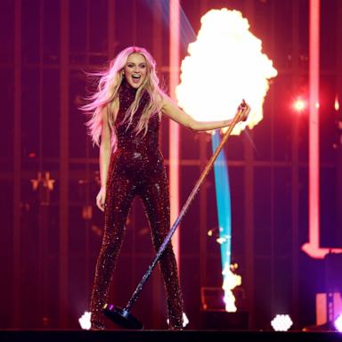 PHOTO: Kelsea Ballerini performs onstage during Kelsea Ballerini Live On Tour at Bridgestone Arena, on Jan. 31, 2025, in Nashville, Tenn.