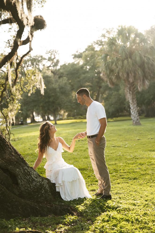 PHOTO: Joey Graziadei and Kelsey Anderson are seen in their engagement photoshoot