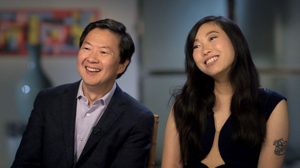 PHOTO: Ken Jeong and Awkwafina discuss their roles in "Crazy Rich Asians."