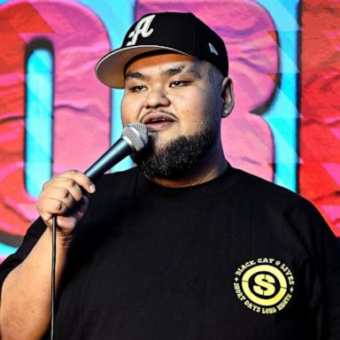 PHOTO: Comedian Ken Flores performs at The Ice House Comedy Club, Aug. 10, 2024, in Pasadena, Calif.