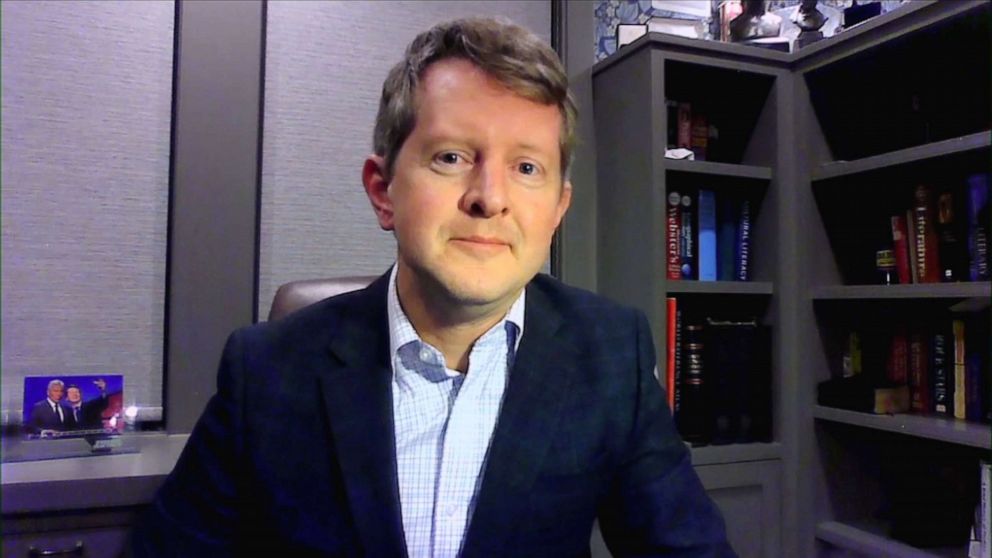 VIDEO: Ken Jennings opens up about hosting 'Jeopardy!' and Alex Trebek's final shows