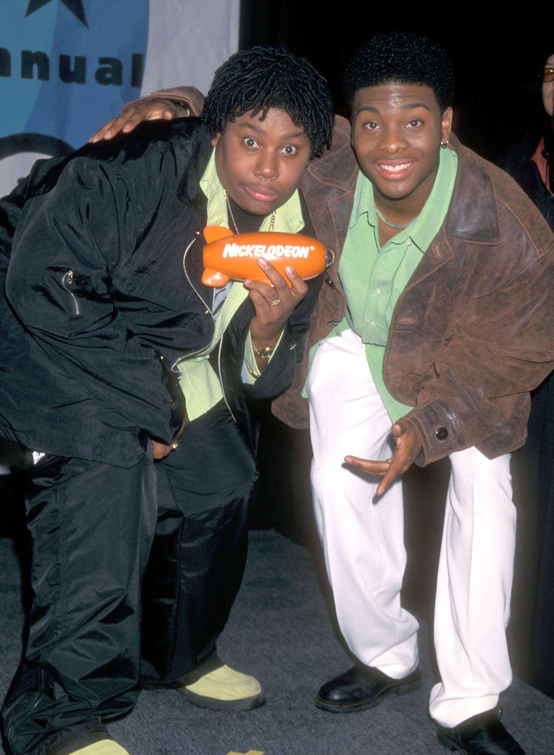 PHOTO: Kenan Thompson and Kel Mitchell attend the 11th Annual Nickelodeon's Kids' Choice Awards, April 4, 1998, in Westwood, Calif.
