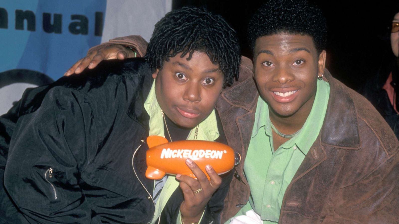 PHOTO: Kenan Thompson and Kel Mitchell attend the 11th Annual Nickelodeon's Kids' Choice Awards, April 4, 1998, in Westwood, Calif.