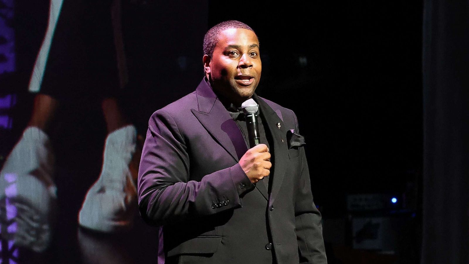 PHOTO: In this June 13, 2022, file photo, Keenan Thompson hosts the 2022 Apollo Theater Spring Benefit at The Apollo Theater in New York.