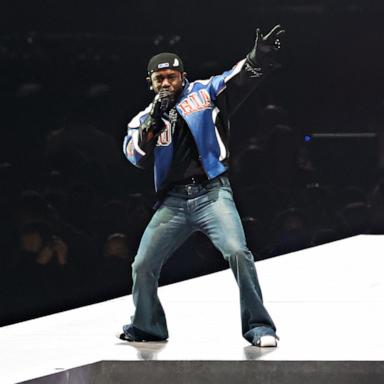 PHOTO: Kendrick Lamar performs during the Super Bowl LIX Halftime Show, Feb. 9, 2025 in New Orleans.