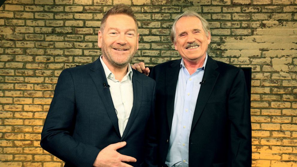 PHOTO: Kenneth Branagh appears on "Popcorn with Peter Travers" at ABC News studios, May 6, 2019, in New York City.