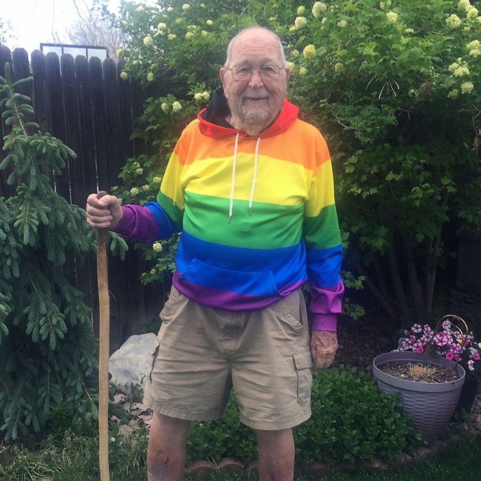 90-year-old man comes out as gay in viral Facebook post - Good Morning  America