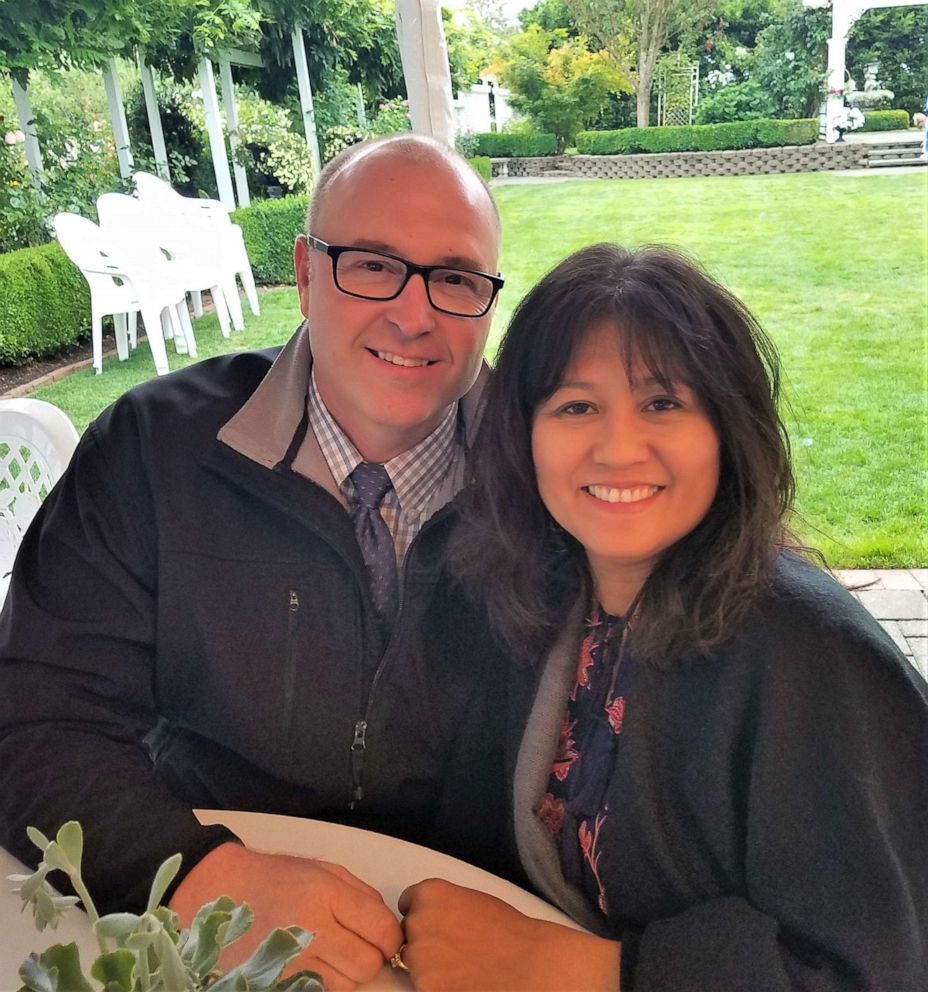 PHOTO: Rob Kenney pictured with his wife, Annelli, at an unknown date. The two have been married for 29 years.