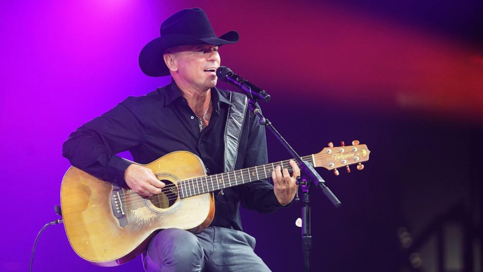 PHOTO: In this Nov. 7, 2023, file photo, Kenny Chesney performs onstage during the 2023 BMI Country Awards in Nashville, Tenn.