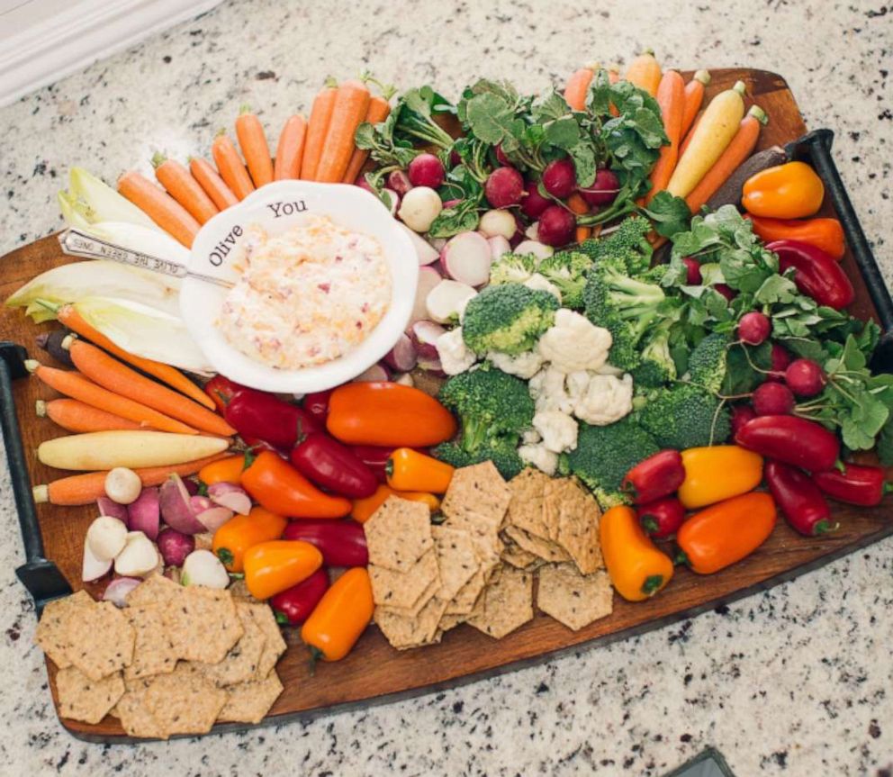 PHOTO: Pimento dip with fresh, seasonal veggies