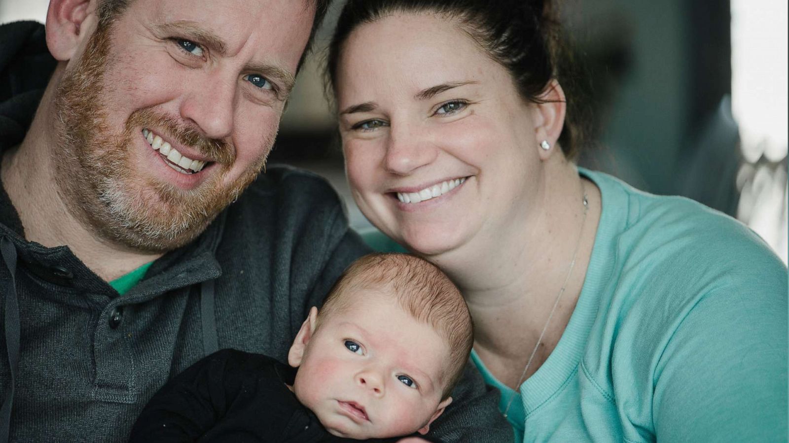 PHOTO: Kerri and Chris Morgan of Wappingers Falls, N.Y., are now proud parents after struggling with infertility. They are pictured here with their son, Brian Luke Morgan.