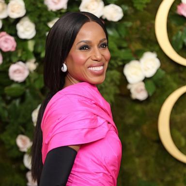 PHOTO: Kerry Washington attends the 82nd Annual Golden Globe Awards at The Beverly Hilton, on Jan. 5, 2025, in Beverly Hills, Calif.