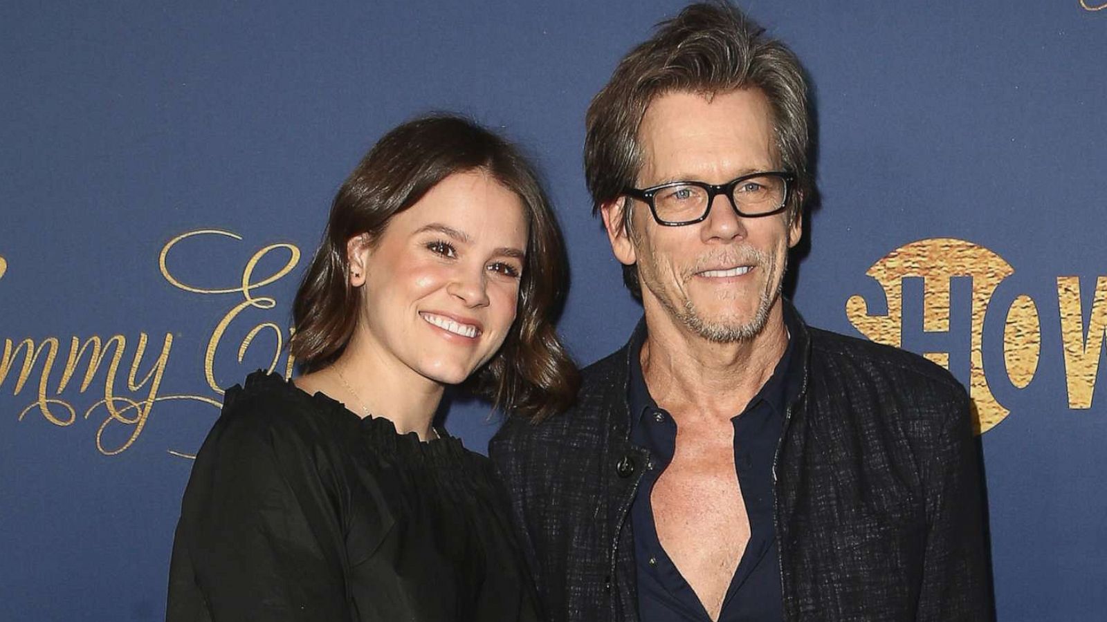 PHOTO: Sosie Bacon and Kevin Bacon attend the Showtime Emmy Eve Nominees Celebration at Chateau Marmont, Sept. 16, 2018, in Los Angeles.