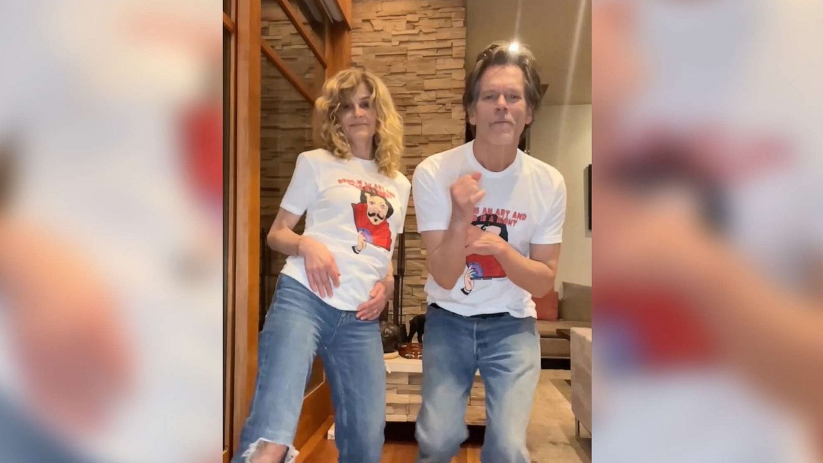 PHOTO: Kevin Bacon and wife Kyra Sedgwick dance in a video shared by Bacon on Instagram.