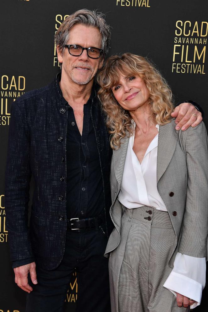 PHOTO: Kevin Bacon and Kyra Sedgwick attend 26th SCAD Savannah Film Festival on Oct. 23, 2023 in Savannah, Ga.