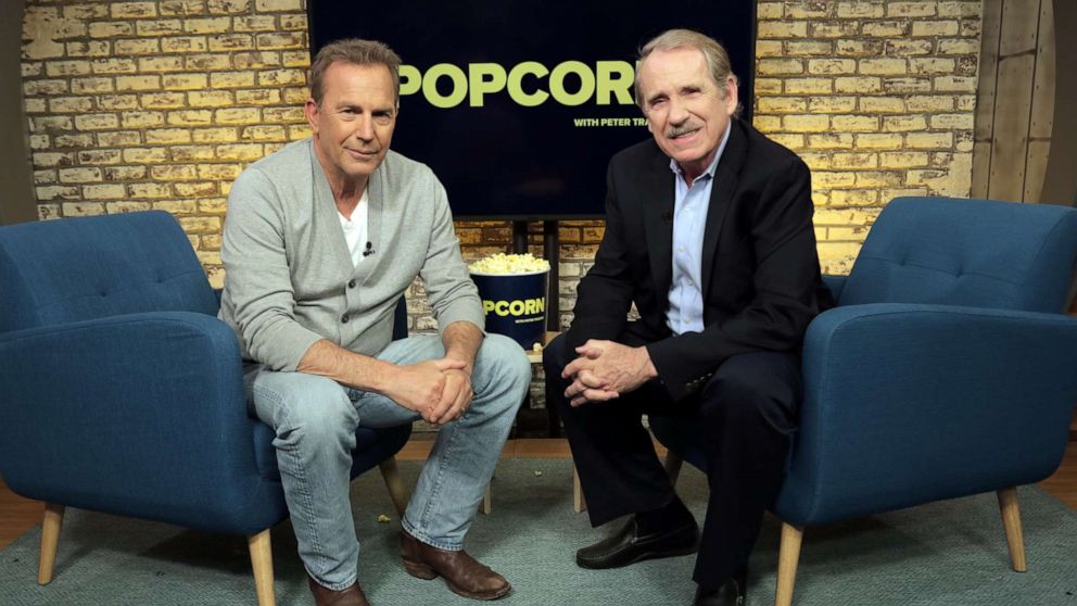 PHOTO: Kevin Costner appears on "Popcorn with Peter Travers" at ABC News studios, June 17, 2019, in New York.