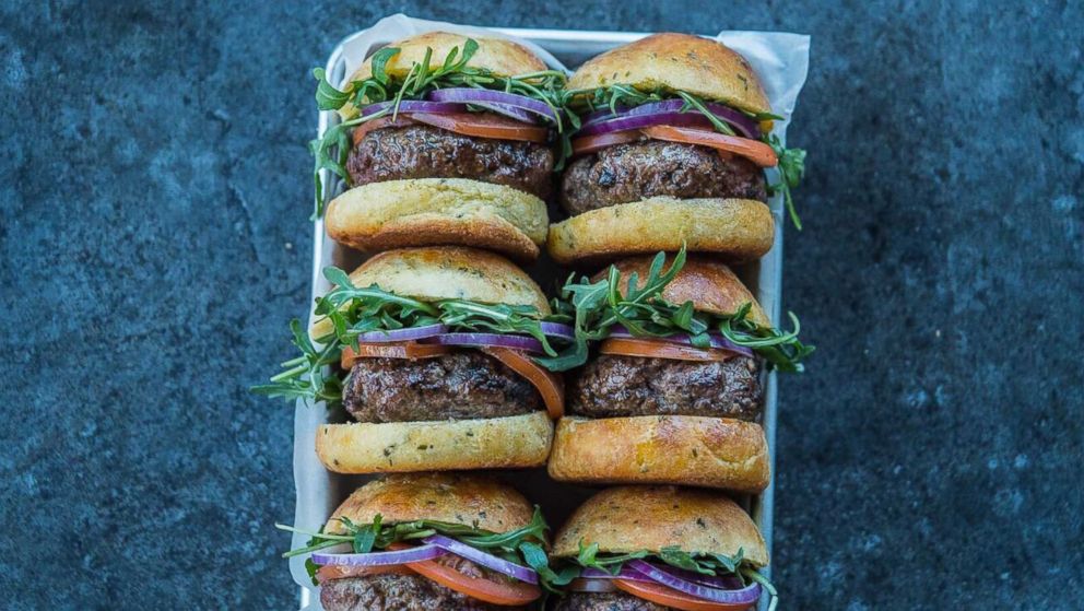 PHOTO: Keto sliders by Kevin Curry of Fit Men Cook.