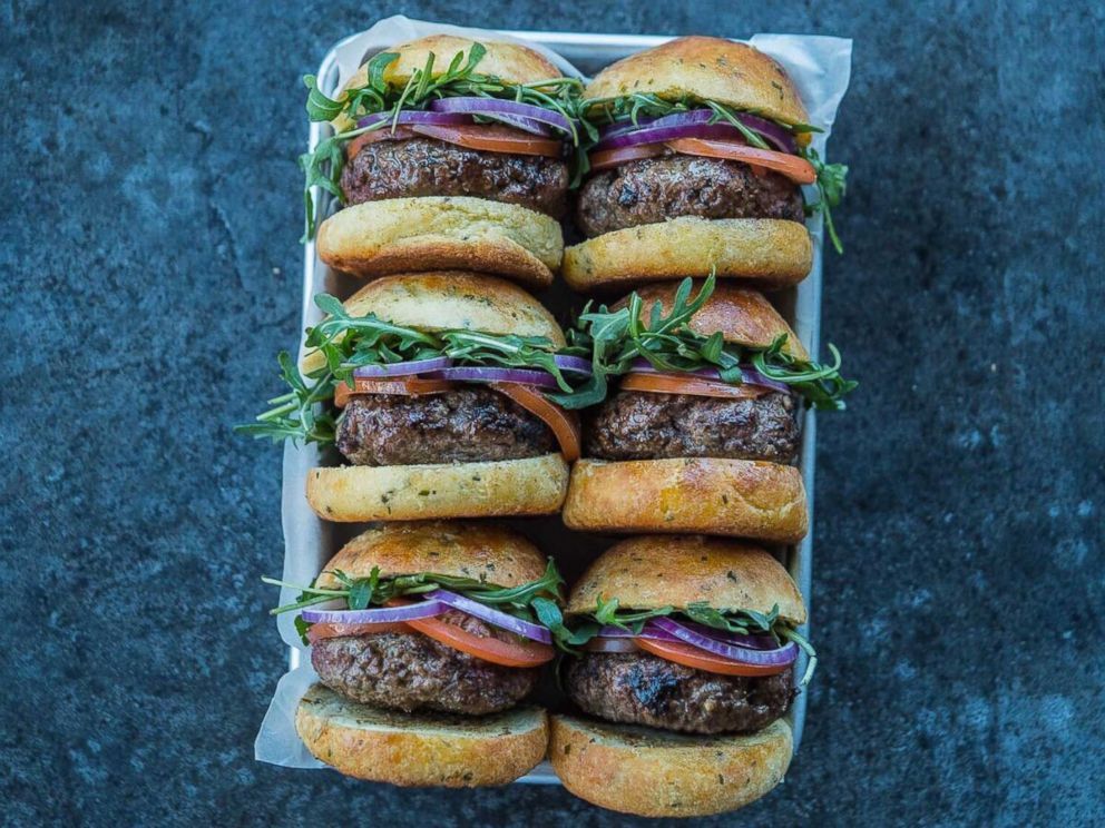PHOTO: Keto sliders by Kevin Curry of Fit Men Cook.