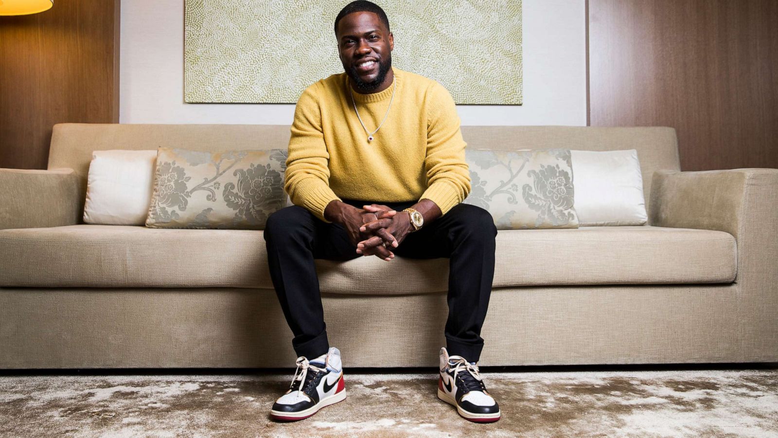 PHOTO: Actor and comedian Kevin Hart poses during a photo shoot in Sydney, New South Wales, June 5, 2019.