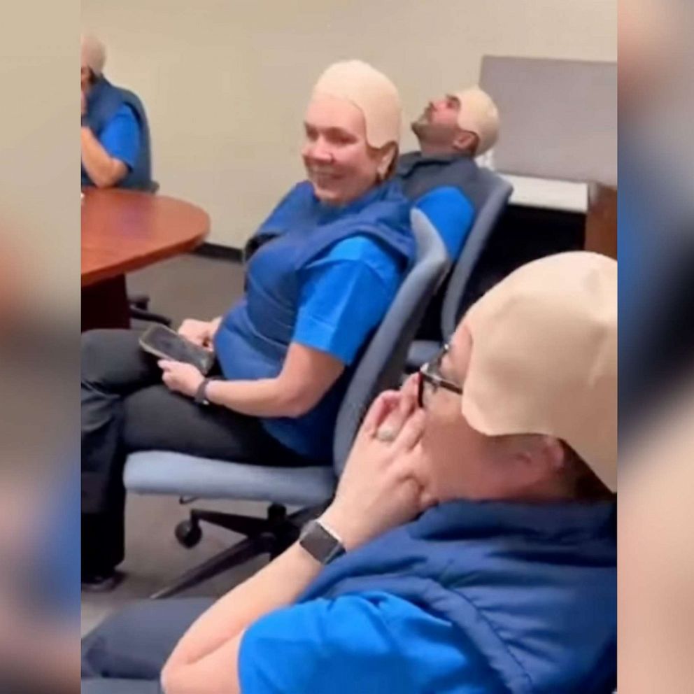 VIDEO: Probation officer pranked by colleagues on retirement day
