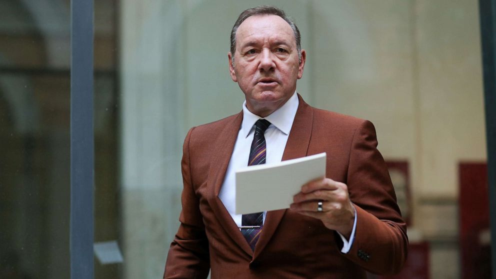 PHOTO: Kevin Spacey attends the reading of the event "The Boxer - La nostalgia del poeta" at Palazzo Massimo alle Terme, Aug. 2, 2019, in Rome, Italy.