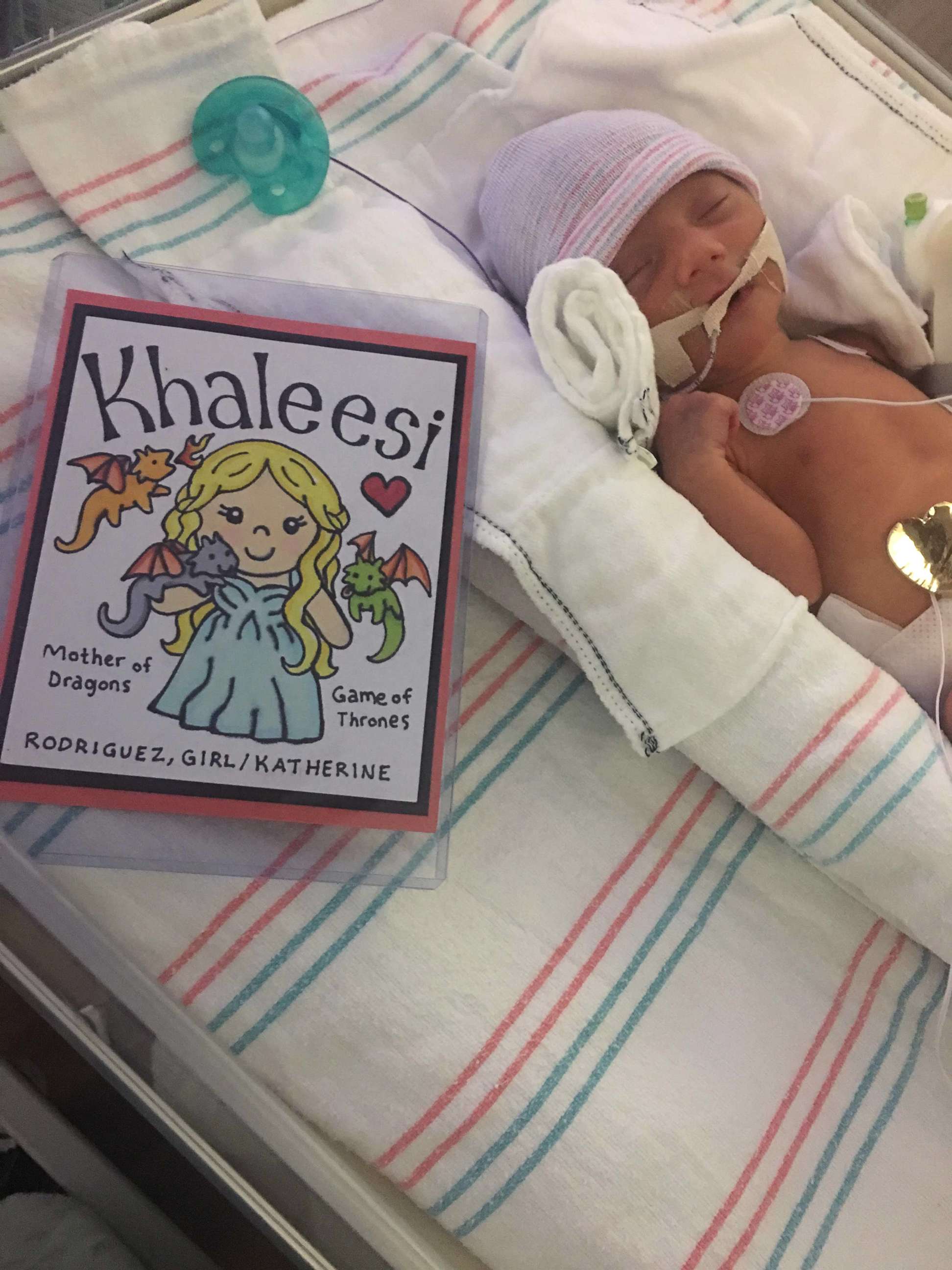 PHOTO: Khaleesi Acosta was born on March 19, 2018, in Houston