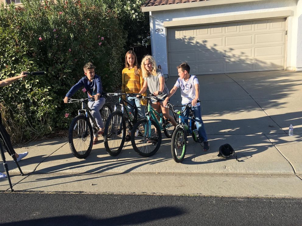 PHOTO: Roseville police Officer Rob Baquera told "GMA" that the department is grateful for the heroism of four young detectives who helped find a missing elderly woman on Sept. 30, 2019.