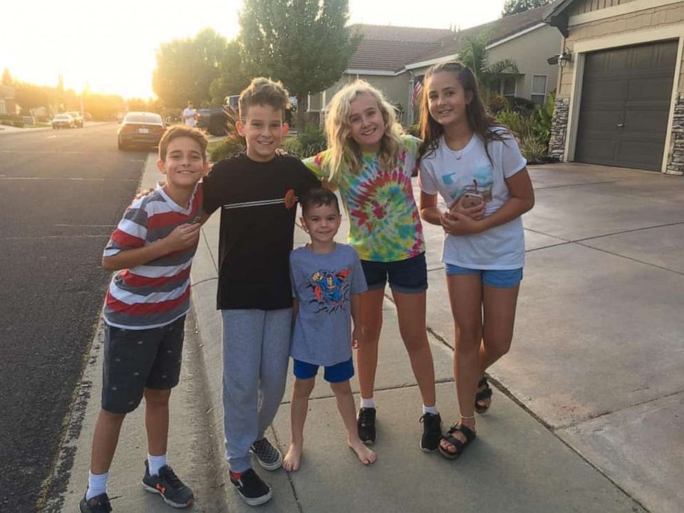 PHOTO: Logan Hultman, 10 and his buddies canvassed the area and called the Roseville Police Department after tracking down Glenneta Belford two hours after the woman was reported missing.