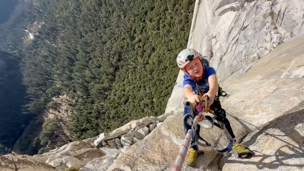 VIDEO: 8-year-old attempts historic climb to ascend Yosemite’s El Capitan