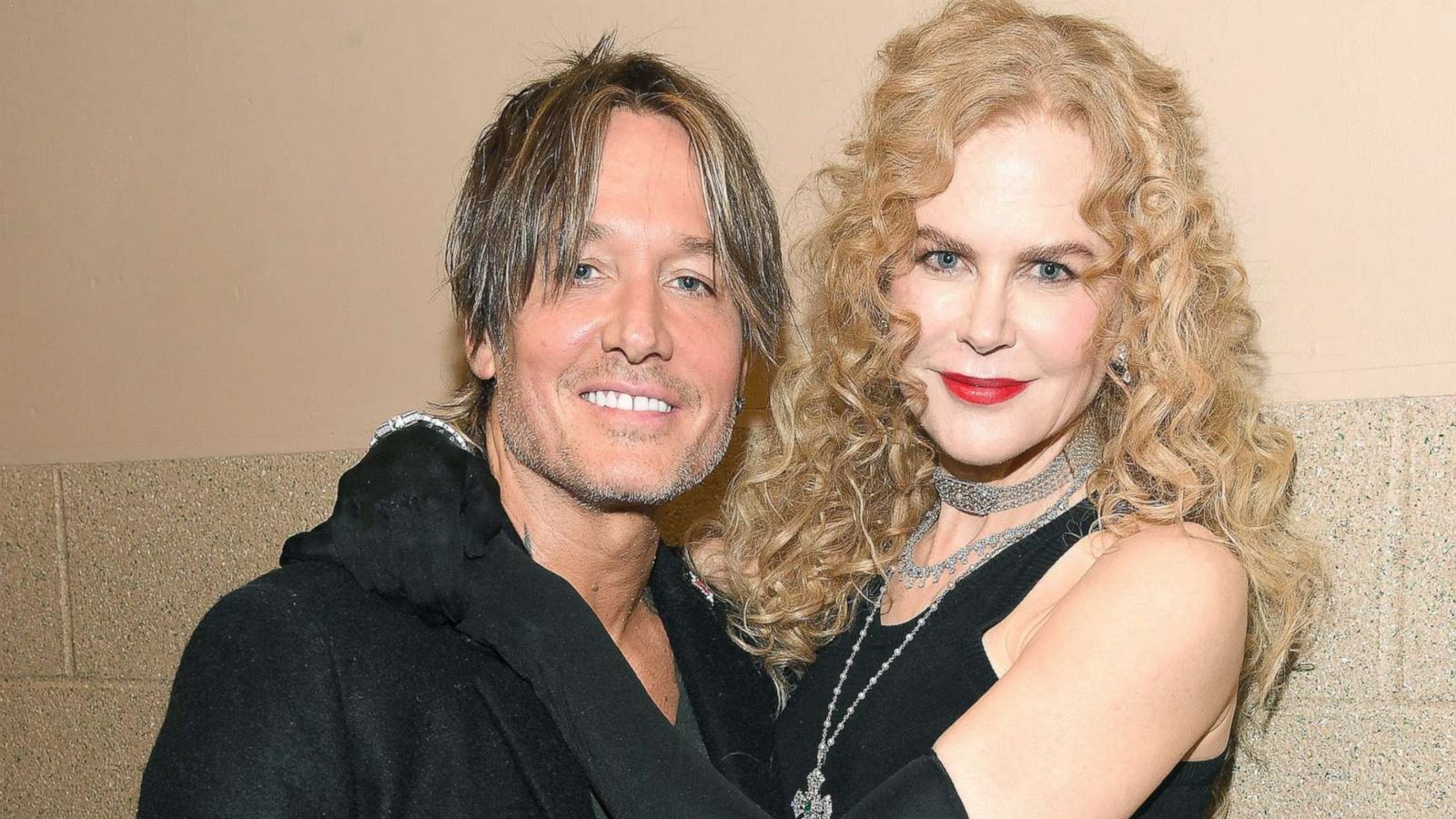 PHOTO: Keith Urban and Nicole Kidman backstage during the 36th Annual Rock & Roll Hall Of Fame Induction Ceremony, Oct. 30, 2021, in Cleveland.