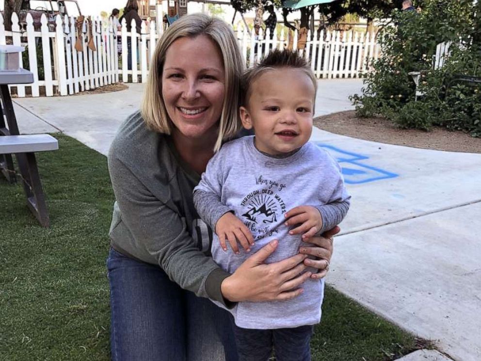 PHOTO: In this undated photo, Susie LeRoy is shown with Kaleb Perry.