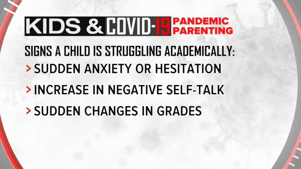 PHOTO: Signs to look for to see if your child is struggling academically amid the coronavirus pandemic.