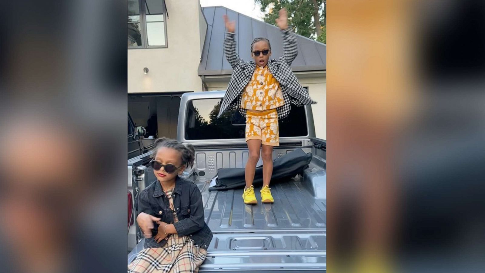 PHOTO: Ayesha Curry posted a video of her two daughters, Ryan, 5, and Riley, 8, singing and dancing to Beyonce’s song, "Already" from "Black Is King."