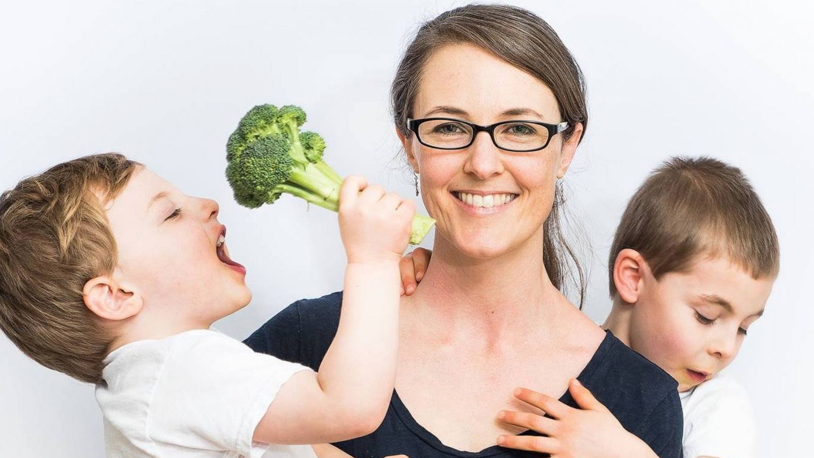 PHOTO: Jennifer Anderson, a registered dietitian and founder and CEO of Kids Eat in Color, is pictured with her two sons in an undated handout photo.