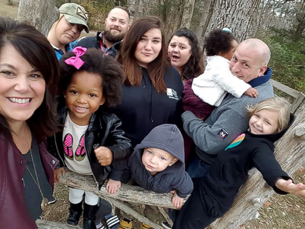 PHOTO: Michelle and Donnie Beauchene adopted Lily, Lucy, Jeremiah and Jamie, who picked their own, new legal names of London and Brooklyn.