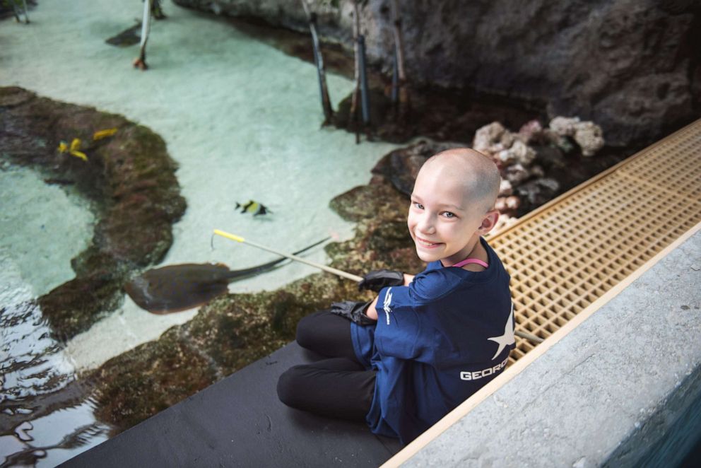 PHOTO: Dakota, 9, has juvenile pilocytic astrocytoma (JPA), a rare childhood brain tumor and wants to be a marine biologist when she grows up.