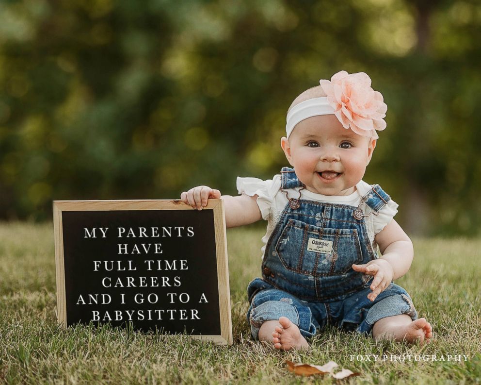 PHOTO: Mom and photographer Abbie Fox's project has gotten the attention of thousands on Facebook after she photographed children holding sings that were photoshopped to read how their parents were shamed.
