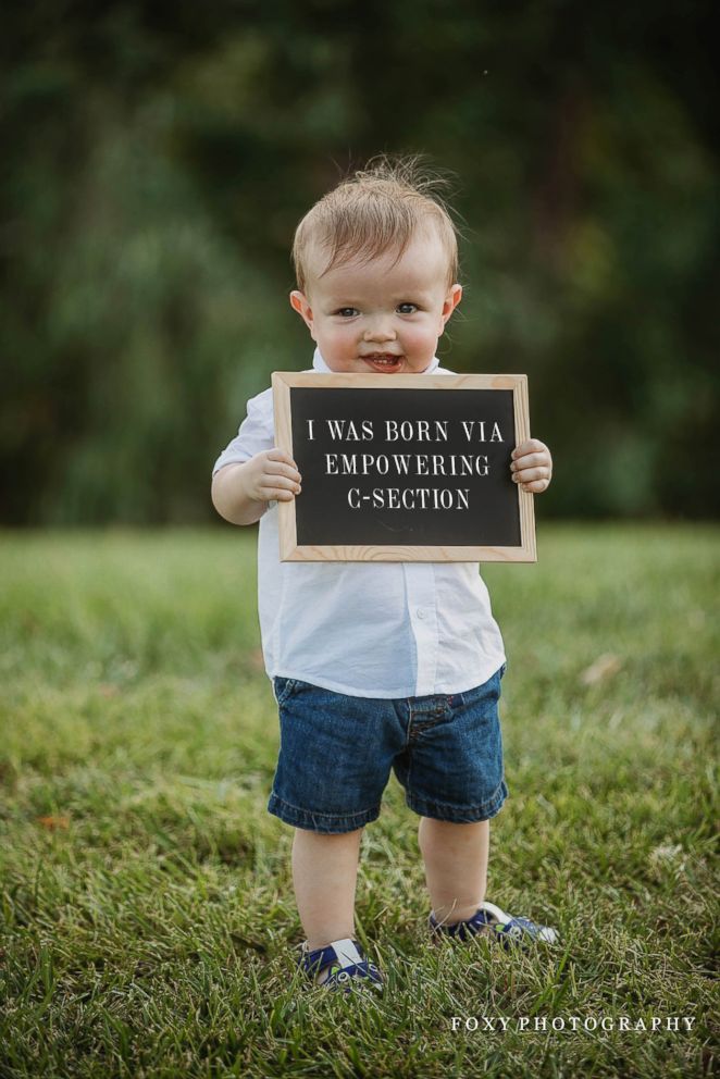 PHOTO: A child was photographed holding signs that were digitally altered to read how their parents were shamed.