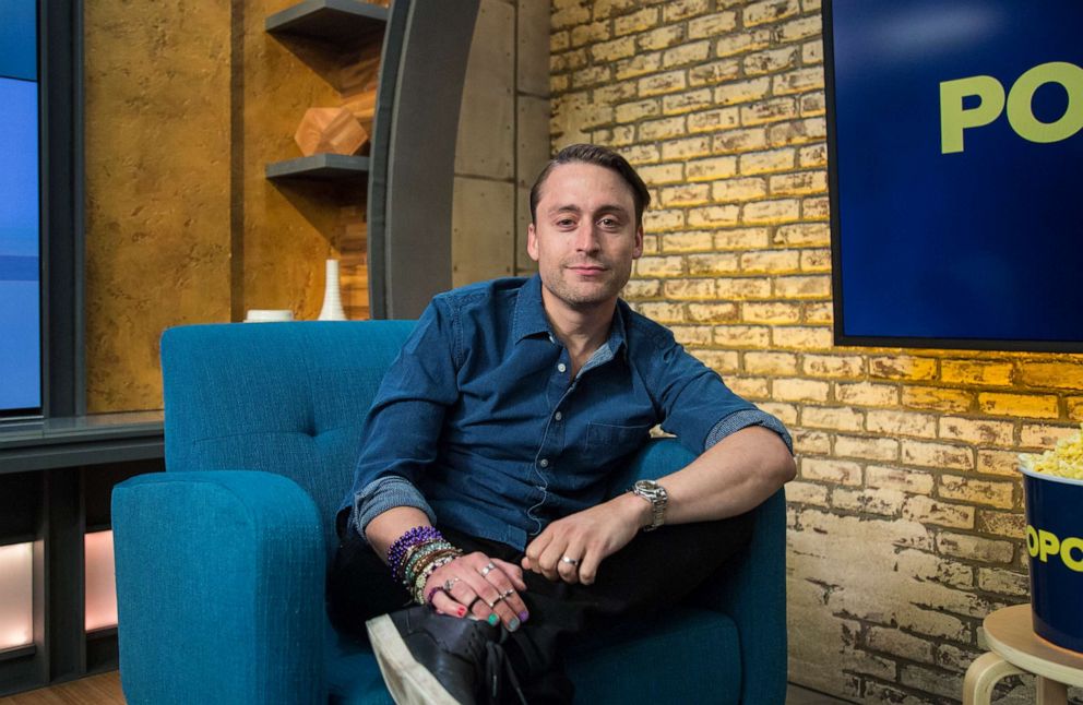 PHOTO: Kieran Culkin appears on "Popcorn with Peter Travers" at ABC News studios, August 23, 2019, in New York City.