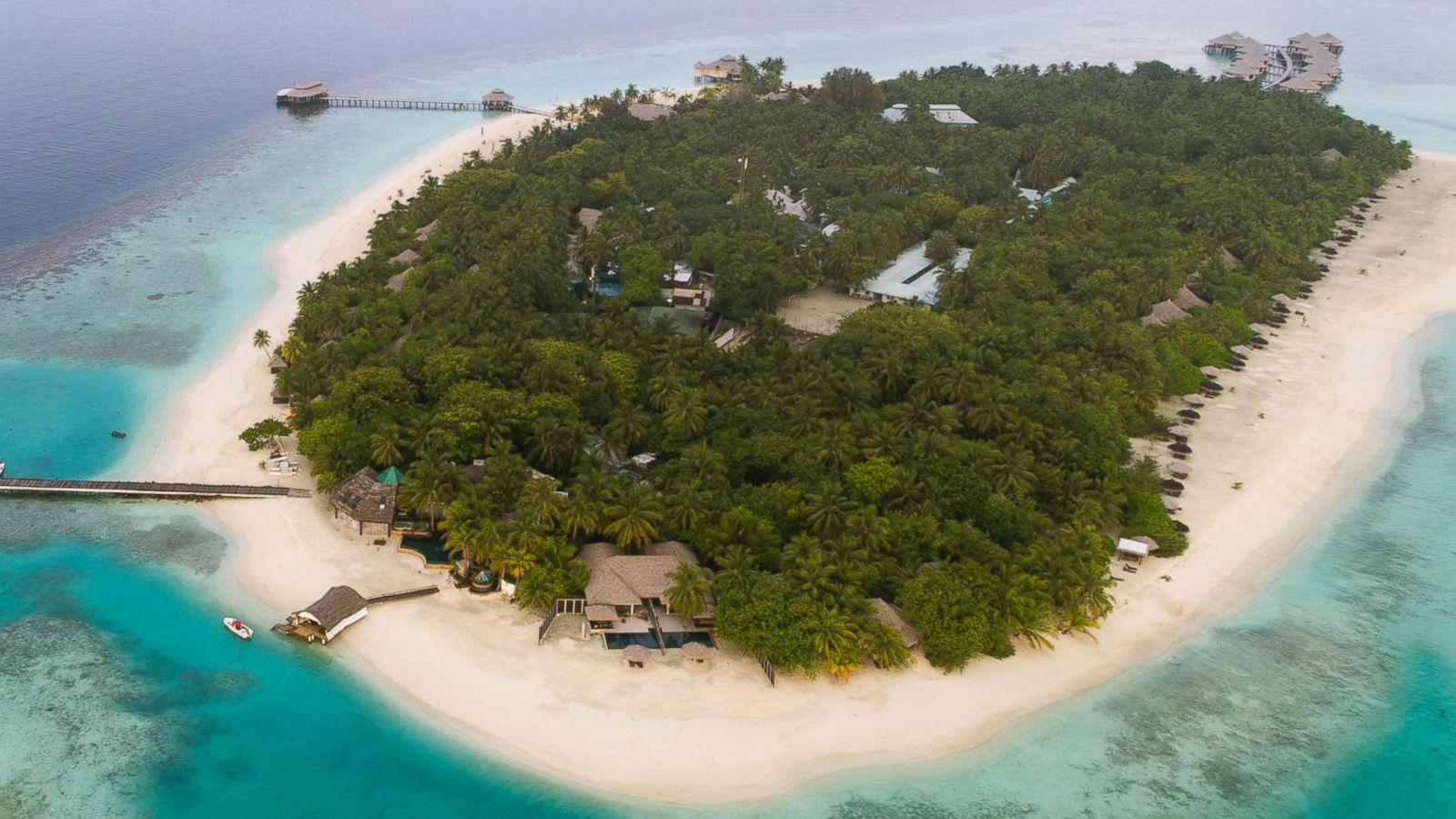 PHOTO: Aerial view of Kihaa Maldives.