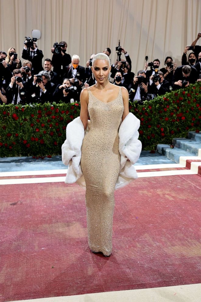 Met Gala 2022: Kim Kardashian Wears Original 1962 Marilyn Monroe Dress