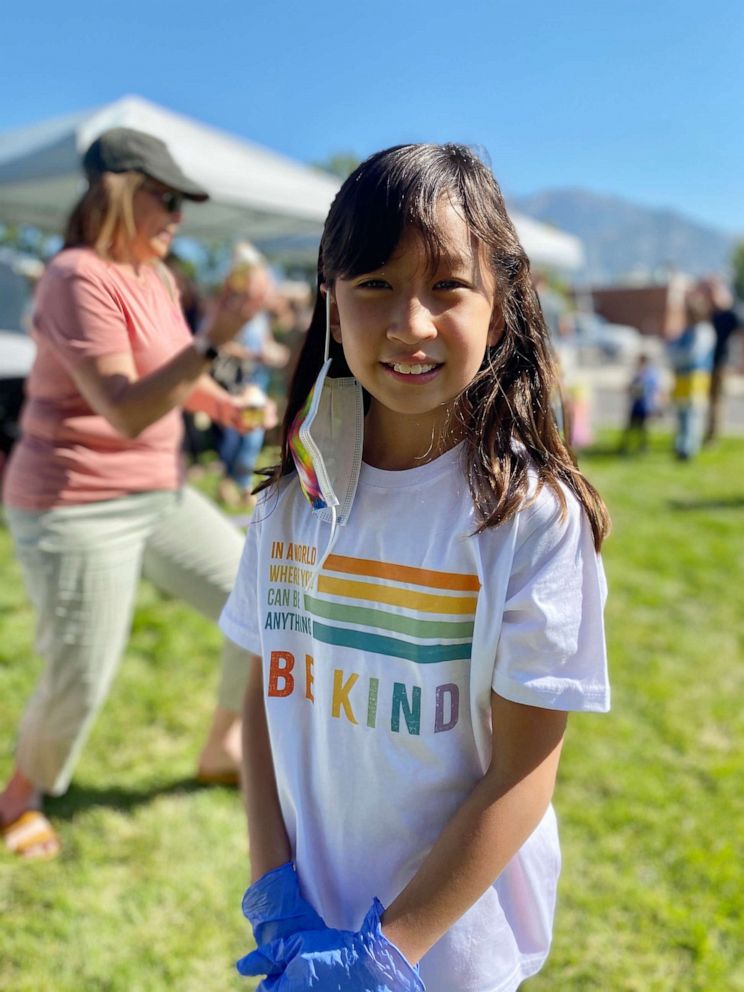 PHOTO: Emi Kim, 9, on Sept. 25, 2021 in Provo, Utah.