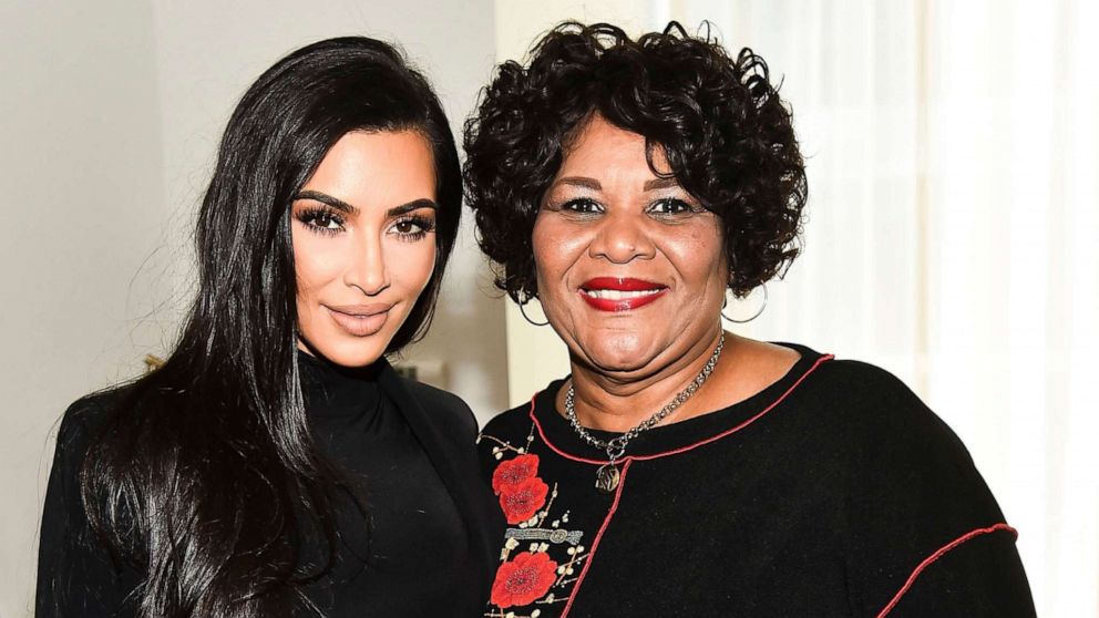 PHOTO: Kim Kardashian and Alice Marie Johnson at Variety and Rolling Stone's Criminal Justice Summit at the Jeremy Hotel in West Hollywood, Calif., Nov. 14, 2018.