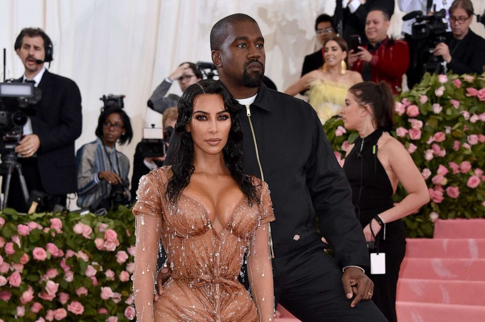 PHOTO: Kim Kardashian West and Kanye West attend The 2019 Met Gala Celebrating Camp: Notes on Fashion at Metropolitan Museum of Art, May 6, 2019, in New York.