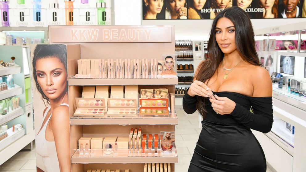 PHOTO: Kim Kardashian attends KKW Beauty launch at ULTA Beauty on Oct. 24, 2019 in New York City.