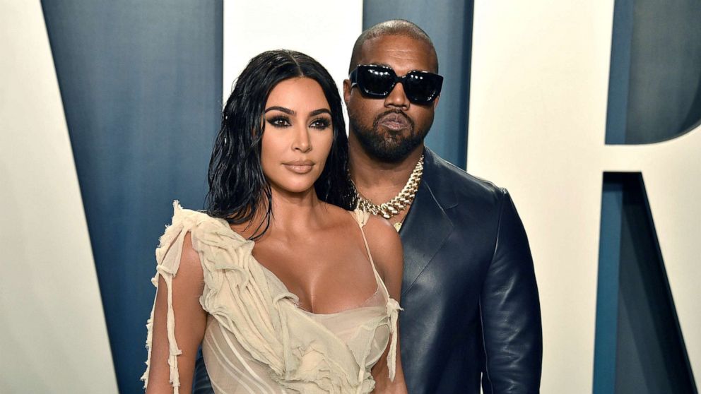 PHOTO: Kim Kardashian and Kanye West attend the 2020 Vanity Fair Oscar Party, Feb. 9, 2020, in Beverly Hills, Calif.