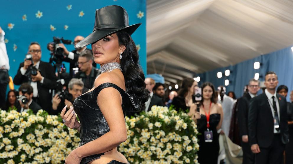 PHOTO: Kim Kardashian attends the 2025 Met Gala Celebrating "Superfine: Tailoring Black Style" at Metropolitan Museum of Art on May 5, 2025 in New York City. 